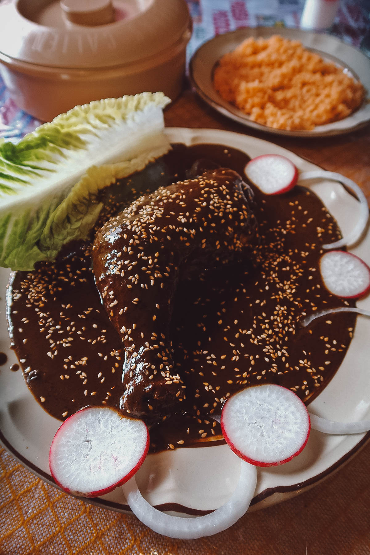 Mole poblano in Puebla