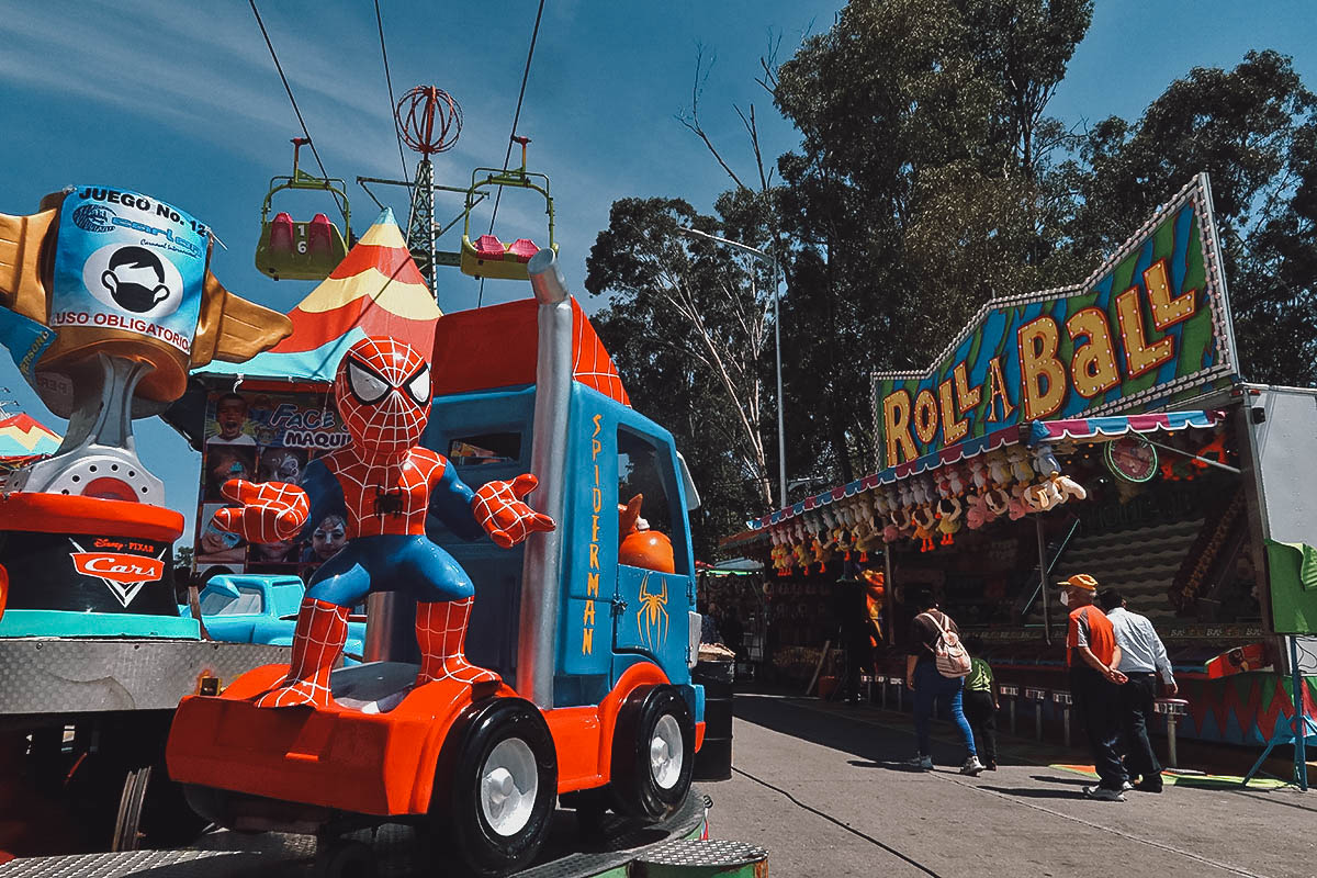 5 de Mayo fair in Puebla, Mexico