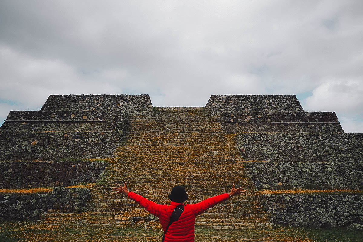 Pyramid at Cantona Ruins