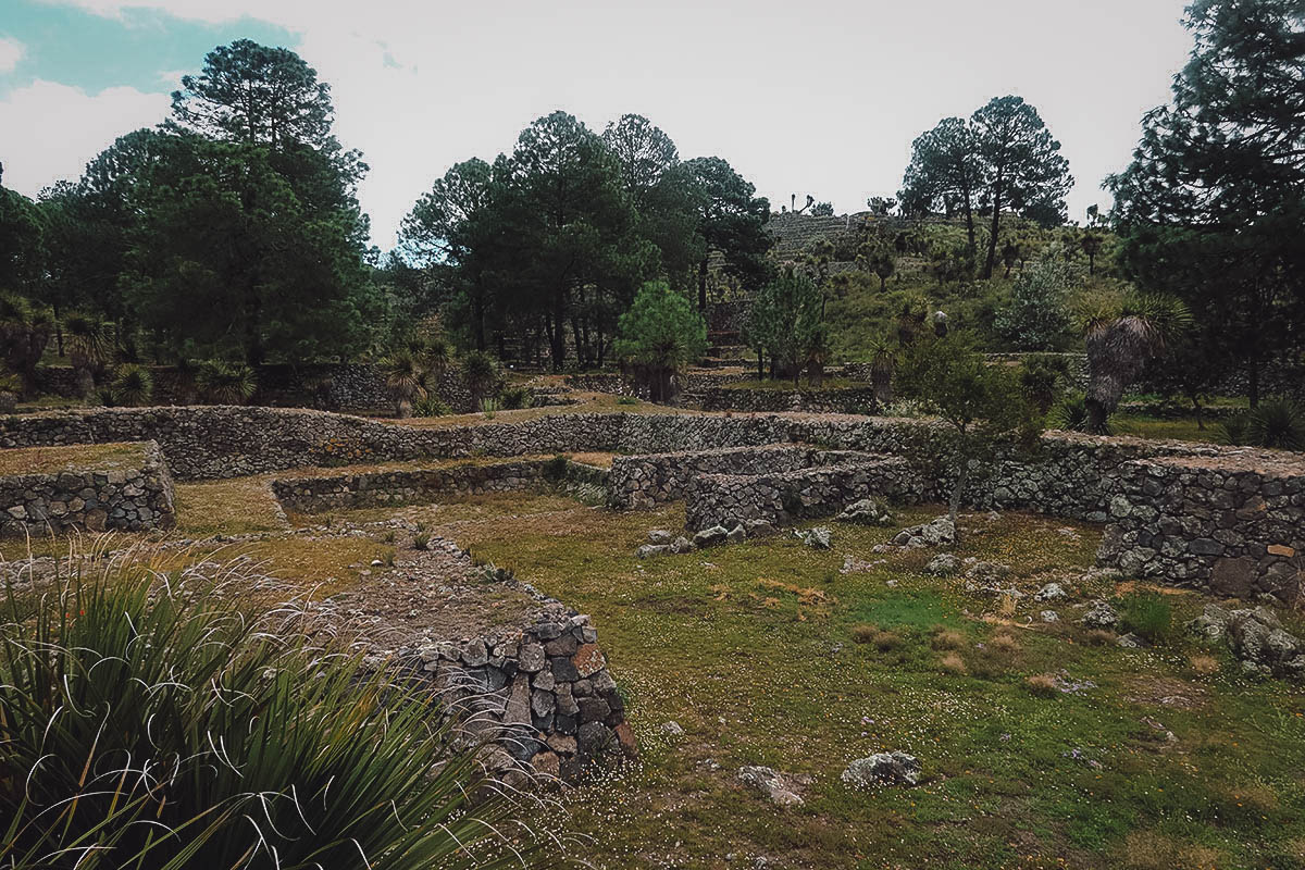 Cantona Ruins in Puebla, Mexico Cantona archaeological ruins