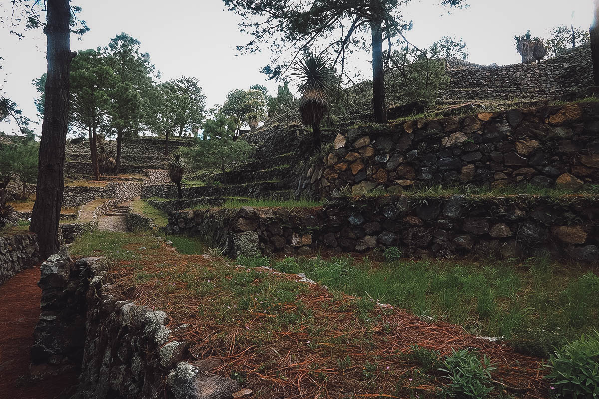 Cantona Ruins in Puebla, Mexico Cantona archaeological ruins