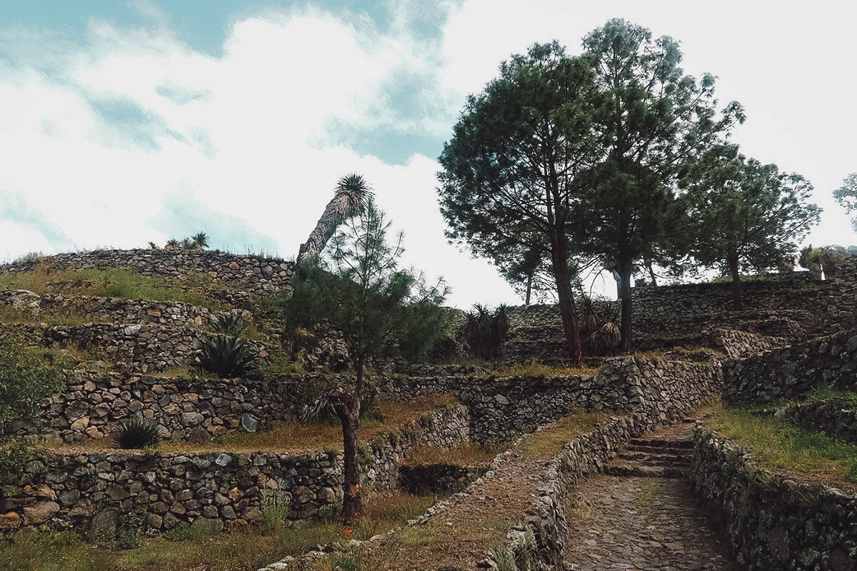 Cantona Ruins in Puebla, Mexico Cantona archaeological ruins