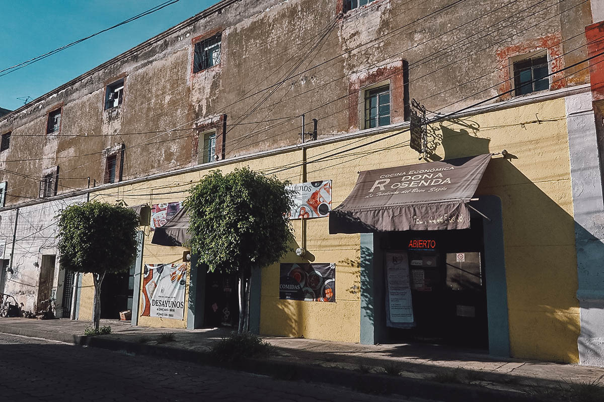 Dona Rosenda exterior in Atlixco, Puebla